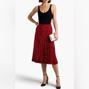 NWT Gucci Leopard Print Skirt